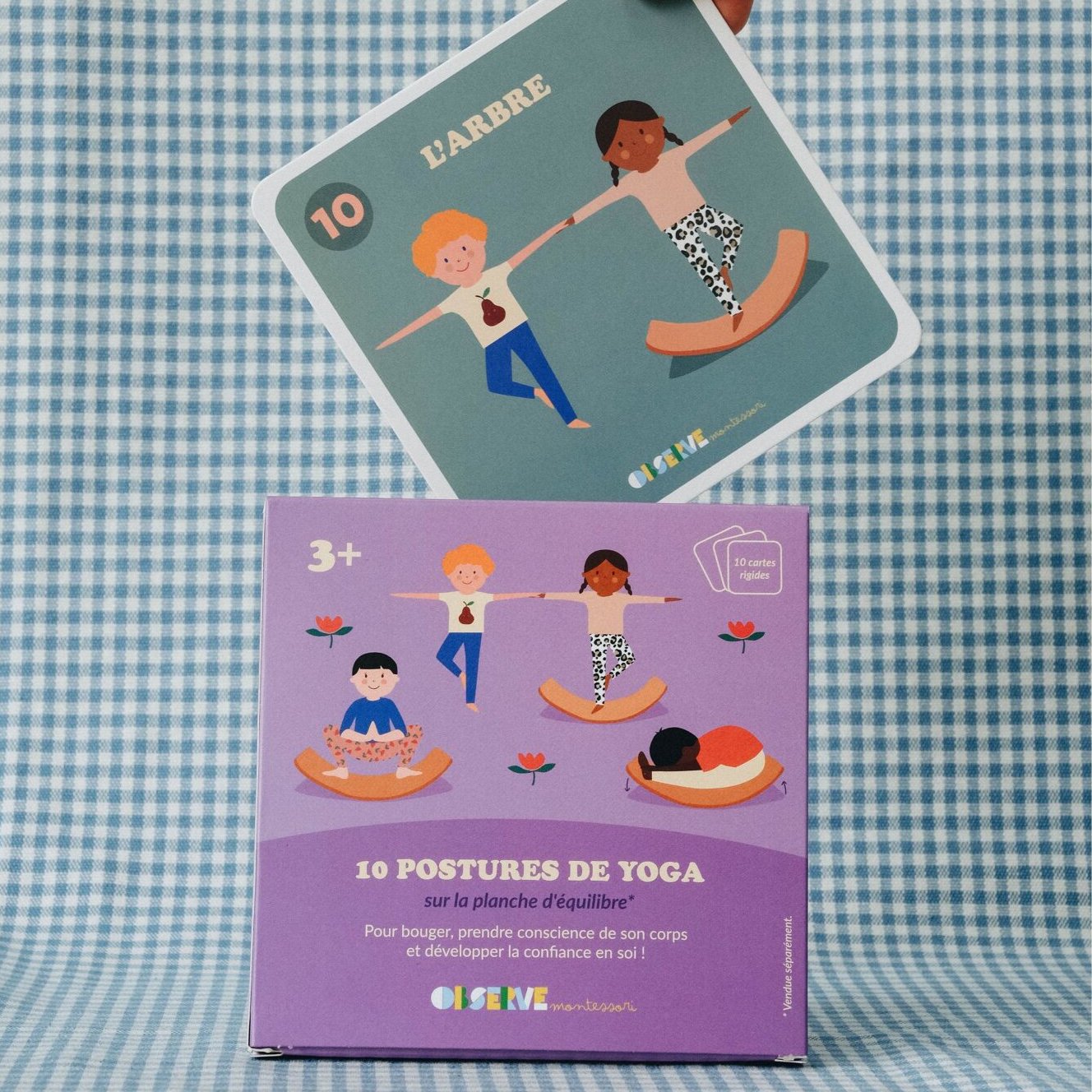 10 Cartes de Yoga Enfant