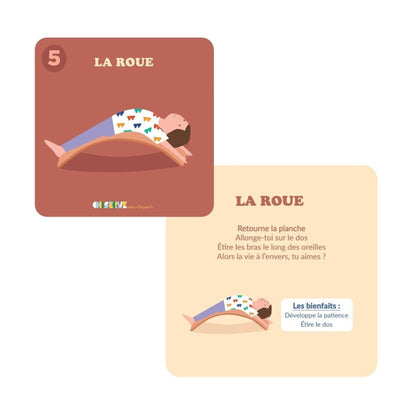 10 Cartes de Yoga Enfant