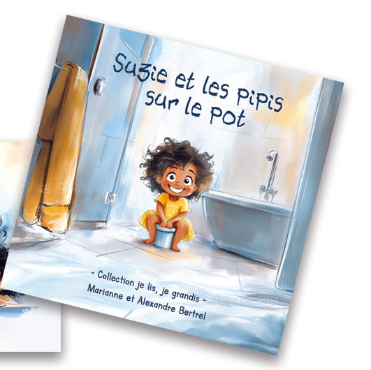 Livre éducatif - Suzie et les pipis sur le pot