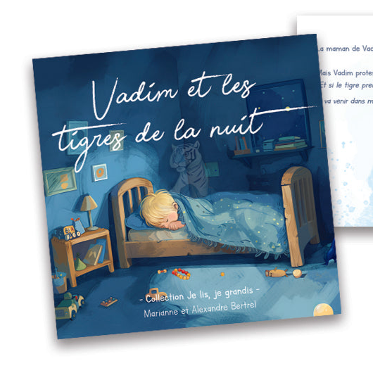 Livre éducatif - Vadim et les tigres de la nuit