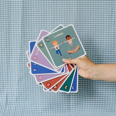 10 Cartes de Yoga Enfant